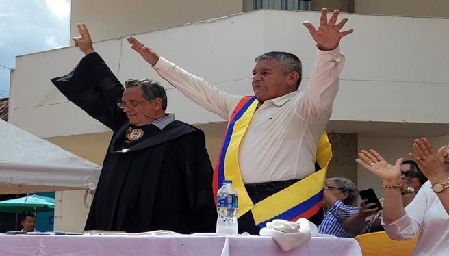 William Escobar alcalde Cunday 2024 mayo 30