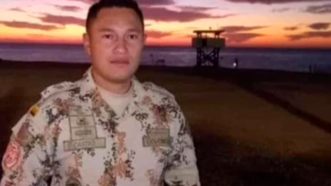 Soldado muerto por su padre