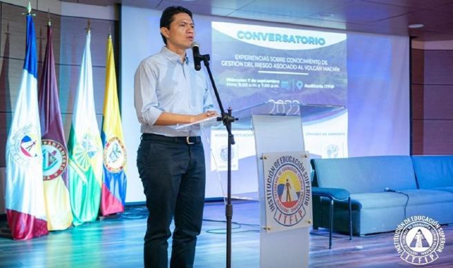 Mario Díaz rector ITFIP Espinal 2024 junio 11