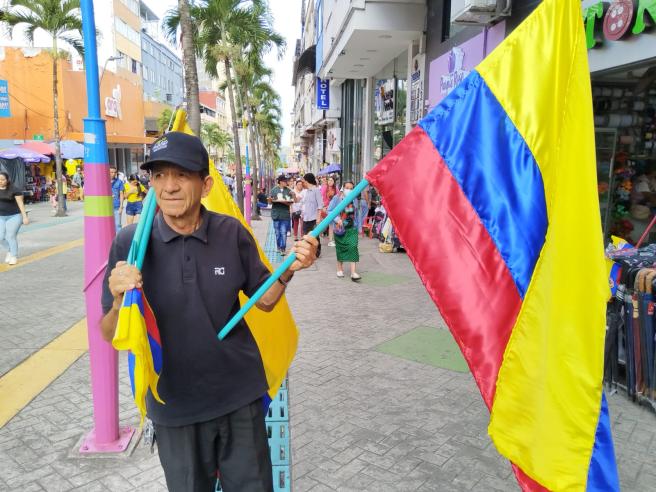 venta de banderas colombia 