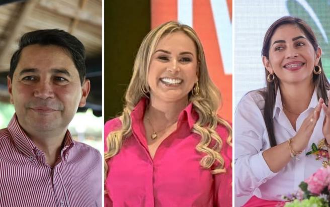 Hermanos Hurtado y Johana Aranda