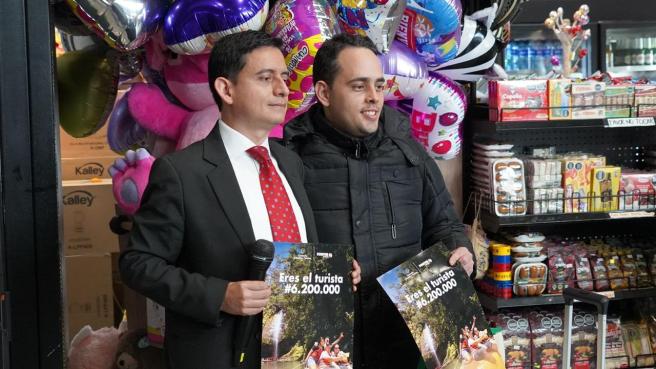 Llegó a Bogotá el turista, 6,2 millones que vista a Colombia en 2024