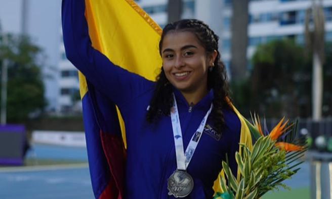 Karen Bedoya López, garrochista tolimense