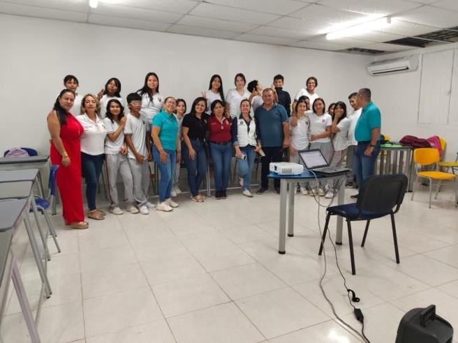 Los estudiantes de la Institución Educativa Guillermo Angulo Gómez se beneficiarán de esta nueva apuesta por la educación del futuro