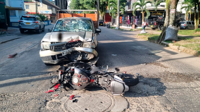 Accidente La macarena