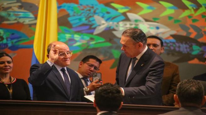 Álvaro Echeverry fue electo como nuevo magistrado del Consejo nacional Electoral en reemplazo de César Lorduy
