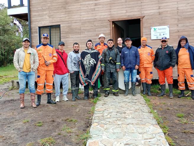 Montañistas rescatados