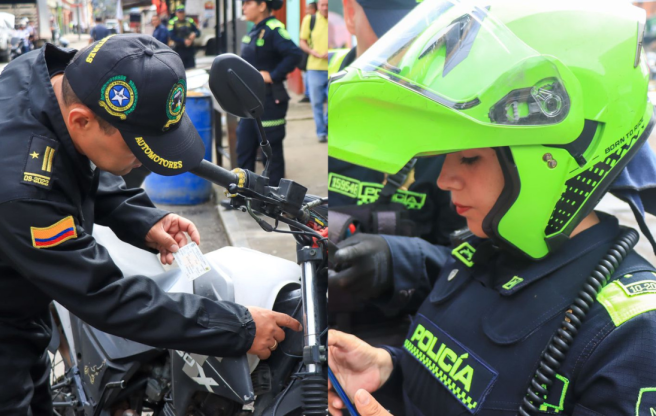 policía
