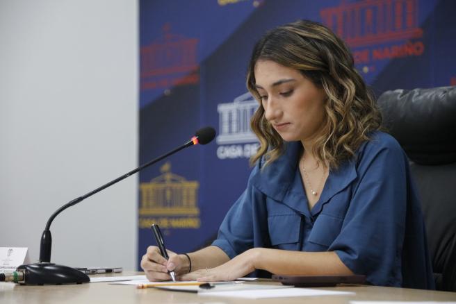 Laura Sarabia, excanciller