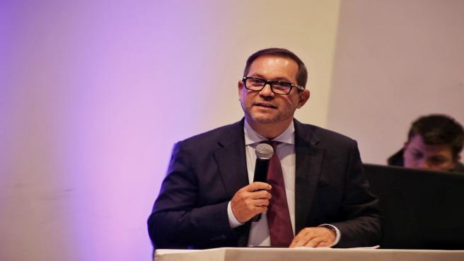 Lidio García, poresidete del Senado.