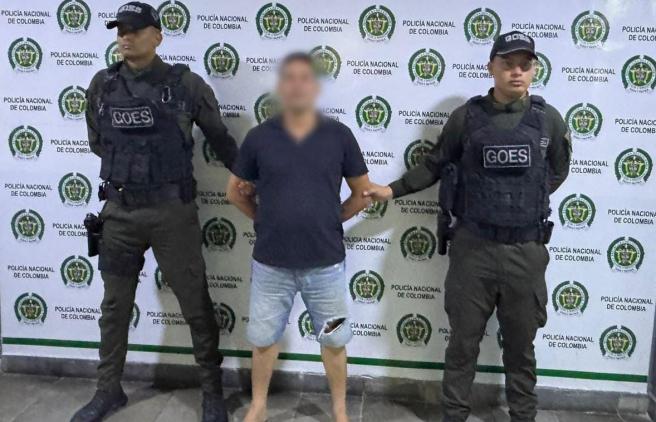 Captura en El Espinal