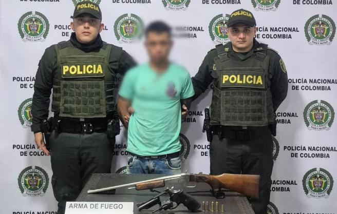 Capturado arma