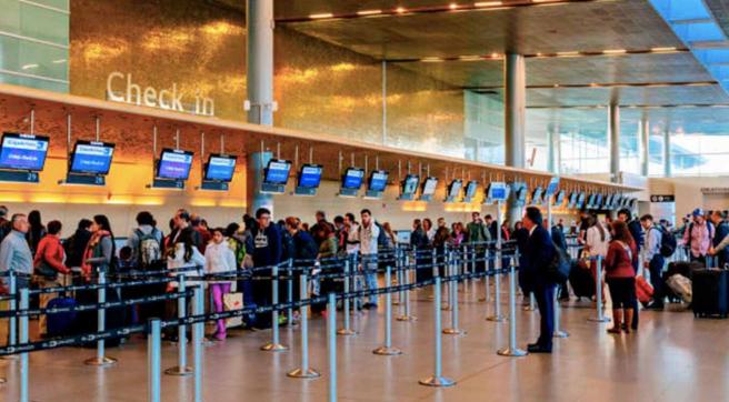 Crece el número de pasajeros aéreos en Colombia.