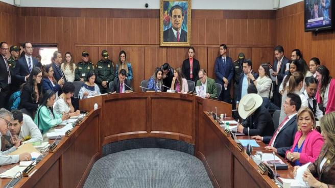 La Comisión Séptima del Senado aborda el debate de la reforma a la salud.