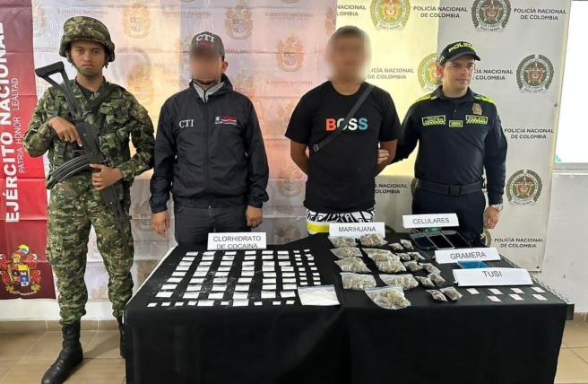 Captura microtraficante
