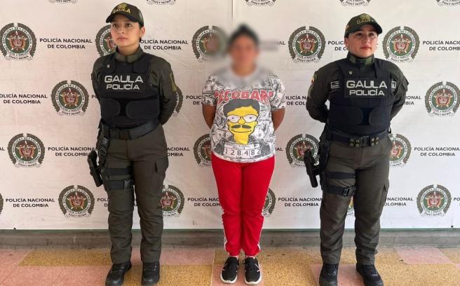 Capturada extorsionista