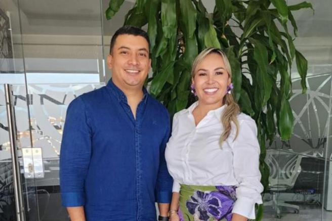 La imagen se hizo publica a través de las redes sociales del cabildante.