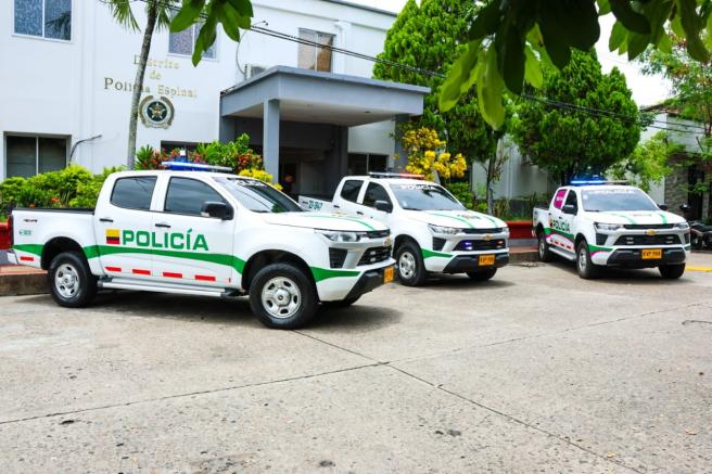 Patrullas entregadas. 