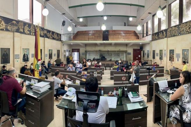Recinto del concejo municipal de Ibagué. 