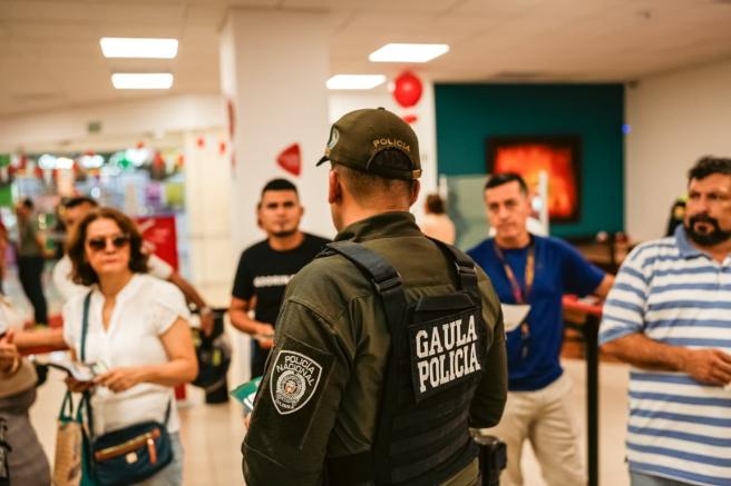 Operativos de seguridad en Ibagué. 