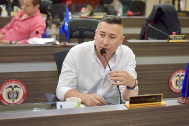 El cabildante fue enfático en su mensaje.  