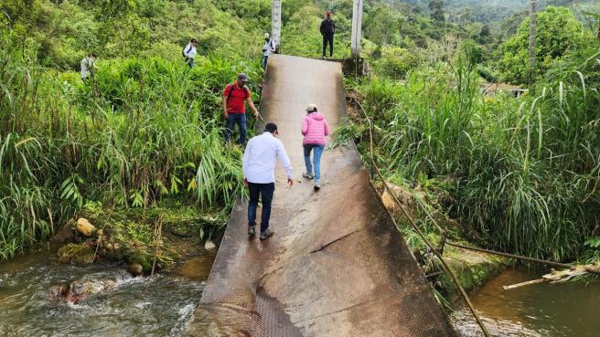 Los habitantes de La Alcancía, en El Líbano, cuentan con la Gobernación del Tolima.