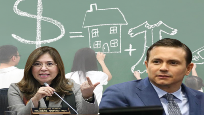 Senadores, Norma Hurtado y Juan Carlos Garcés.