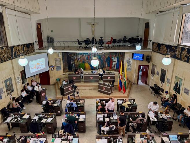 Recinto del concejo municipal de Ibagué.