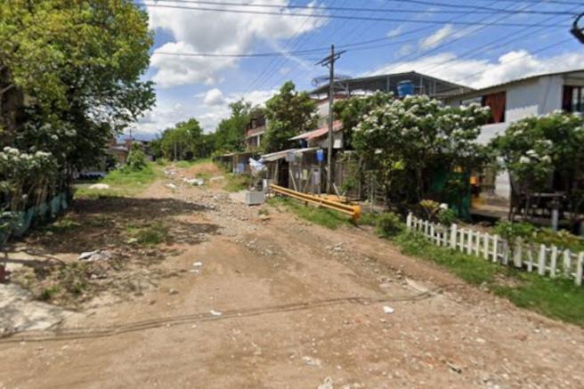  La comunidad solicitó la intervención de la vía. 