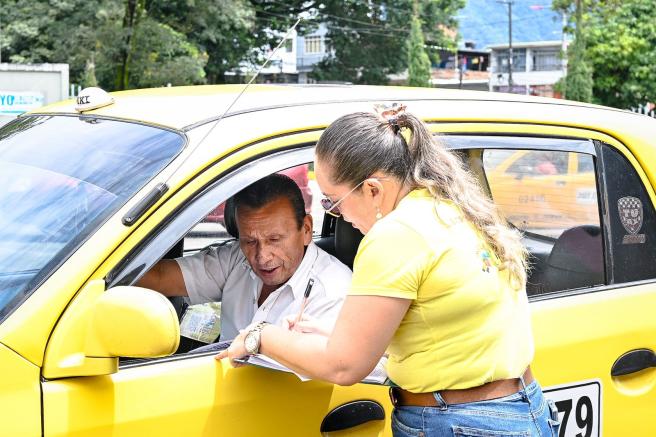 aplicación para taxis en Ibagué