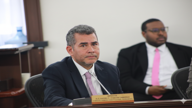 Alejandro Carlos Chacón, senador.