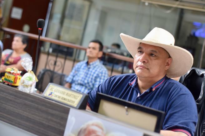 concejal giovany martinez