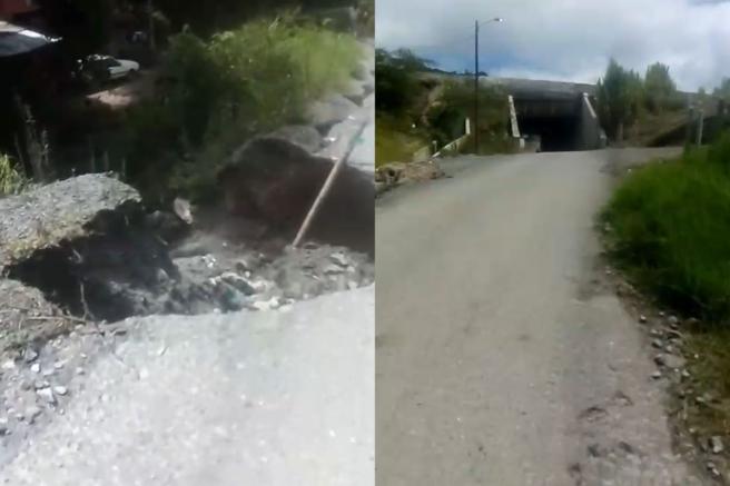 fallas en la malla vial 