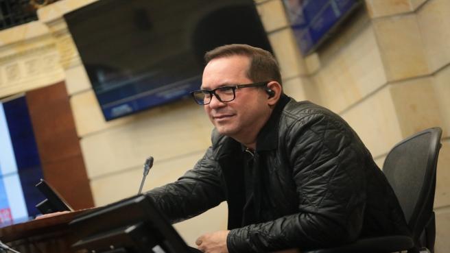 Lidio García Turbay, presidente del Congreso.