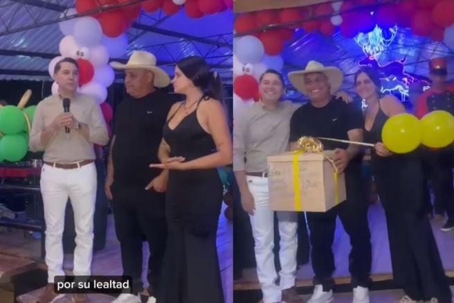 Concejal Giovanni martínez y Andrés Hurtado.