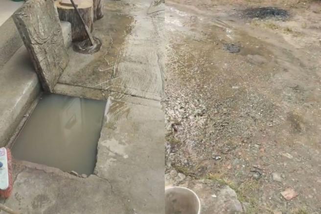 fuga de aguas negras 