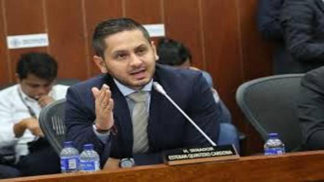 Esteban Quintero, senador.