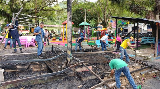 incendio san bernardo Ibagué