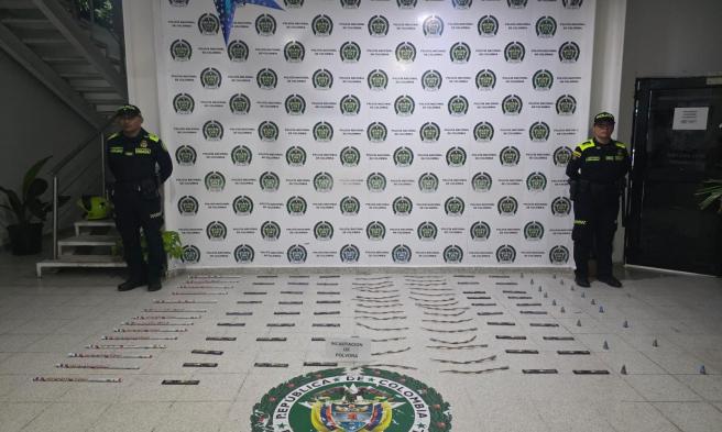 Incautación Polvora