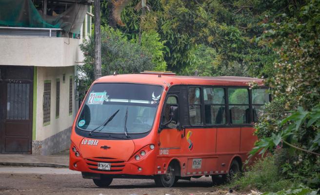 Tarifas servicio de buses en Ibagué