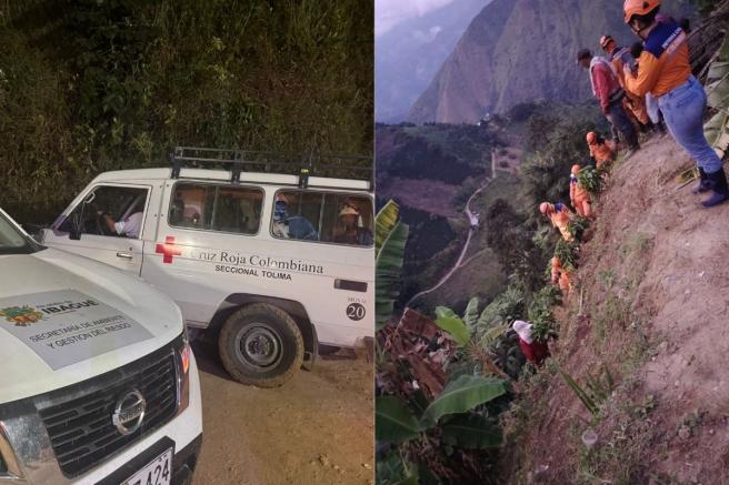 accidente en zona rural de Ibagué 