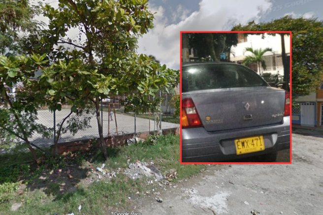 vehículo abandonado 