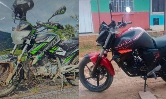 Motos hurtadas Planadas