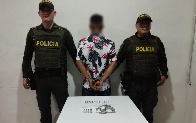 Capturado porte ilegal