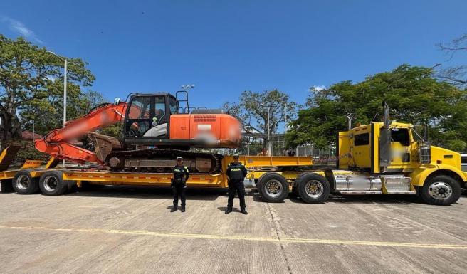 Maquinaria incautada