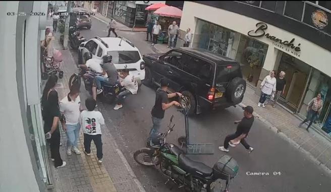 Ladrones en moto Ibagué