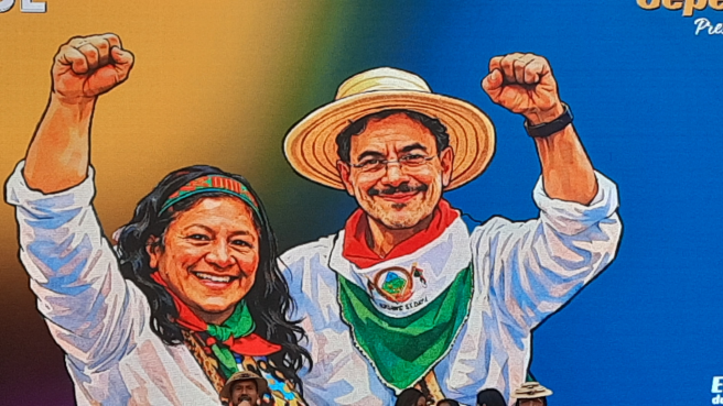 Afiche promocional de la campaña del Pacto Histórico.