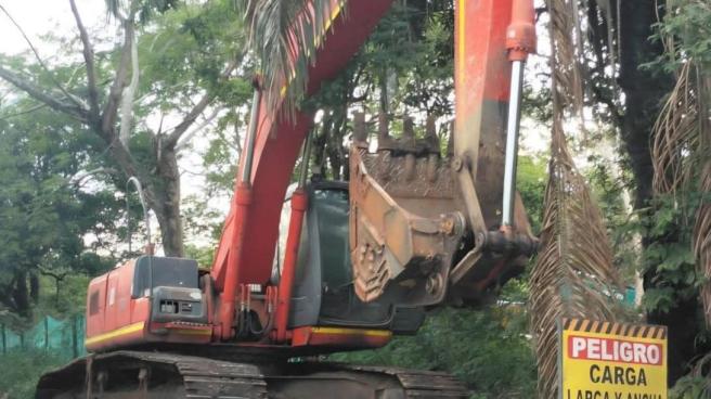 Maquinaria incautada