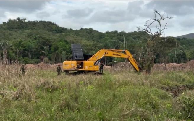 Minería ilegal Chaparral