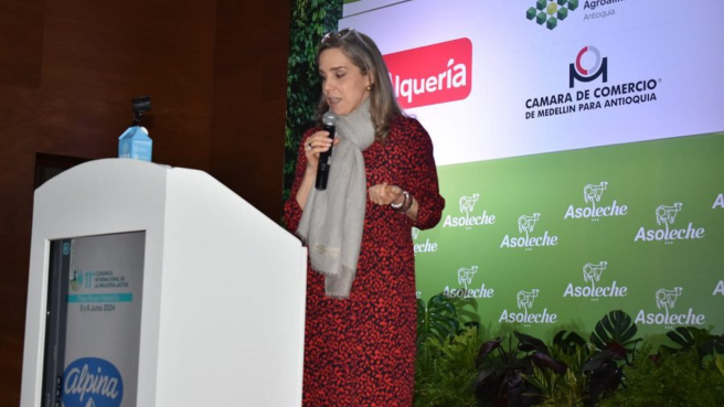 Ana María Gómez, presidente de Asoleche